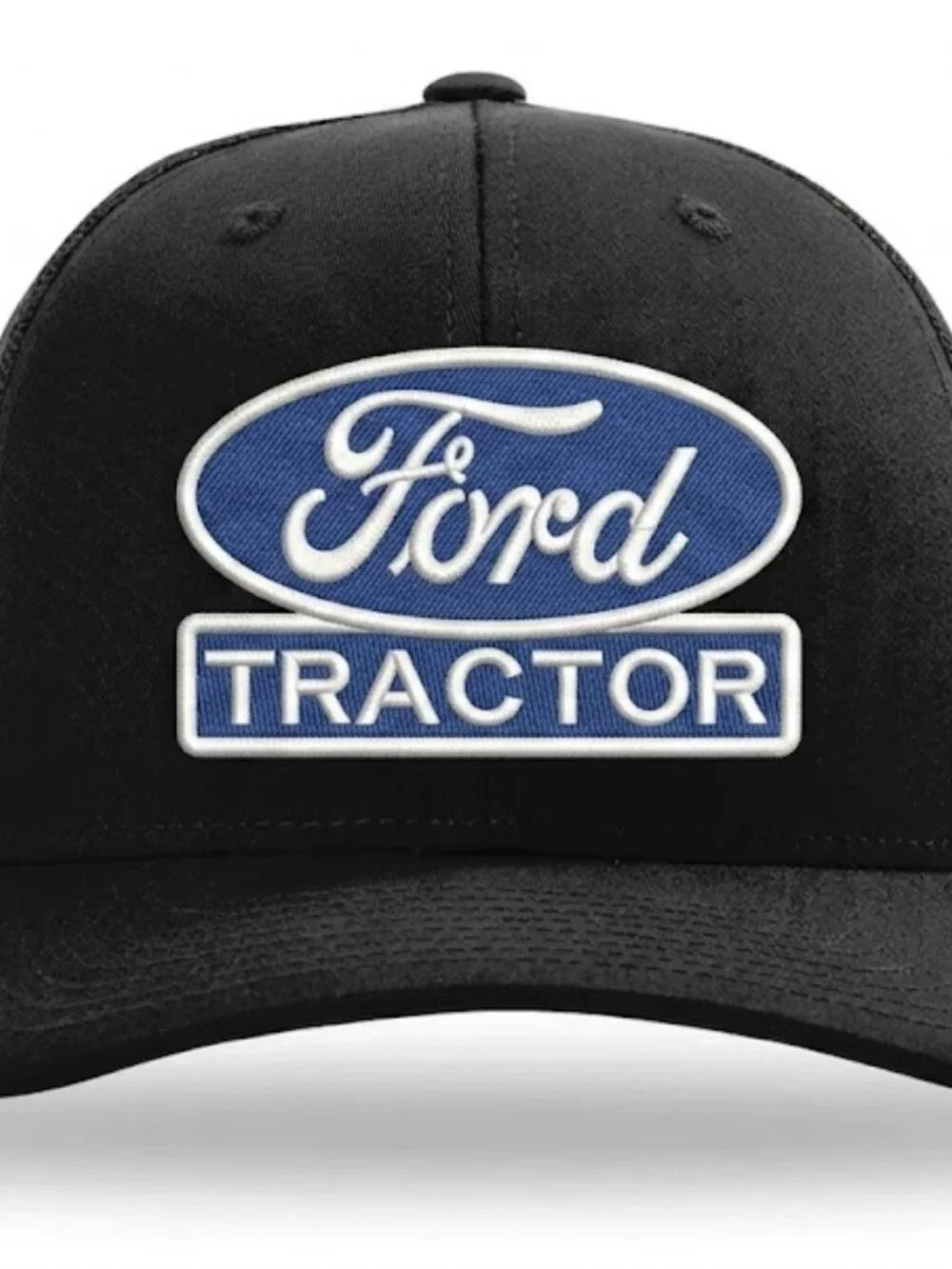 Retro Ford Tractor 8N Patch Trucker Hat Black Richardson 112 Snapback New Farmer